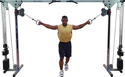 Body Solid GCCO150S Cable Crossover Machine: Amazon.co.uk: Sports &amp; Outdoors